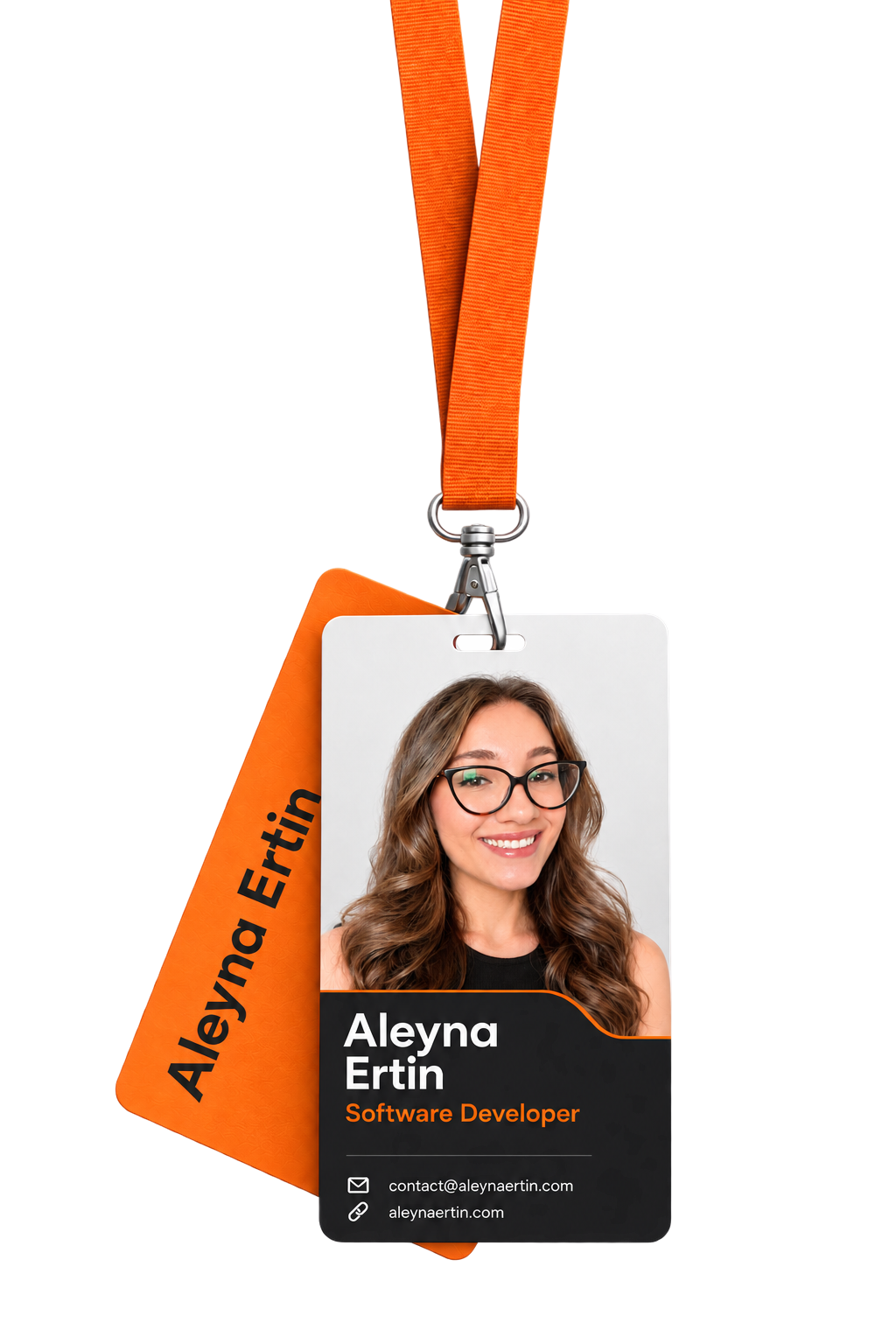 Aleyna Ertin — Software Developer yaka kartı